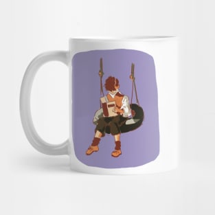 boy reading Mug